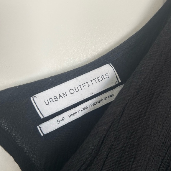 Urban Outfitters Black Cut Out Backless Maxi dress Long Sleeve Small - Picture 5 of 6